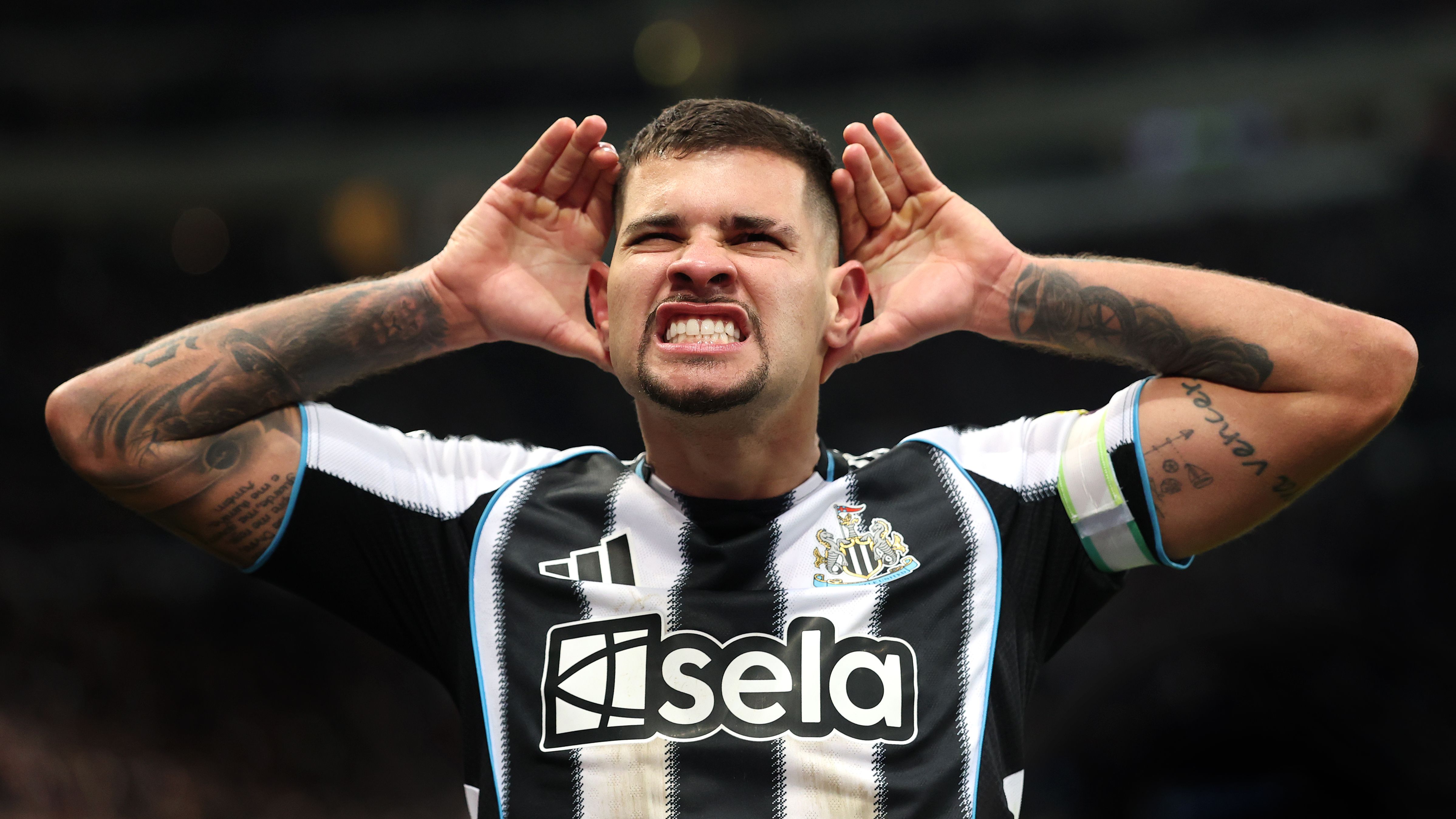 Bruno Guimaraes saat memperkuat Newcastle United