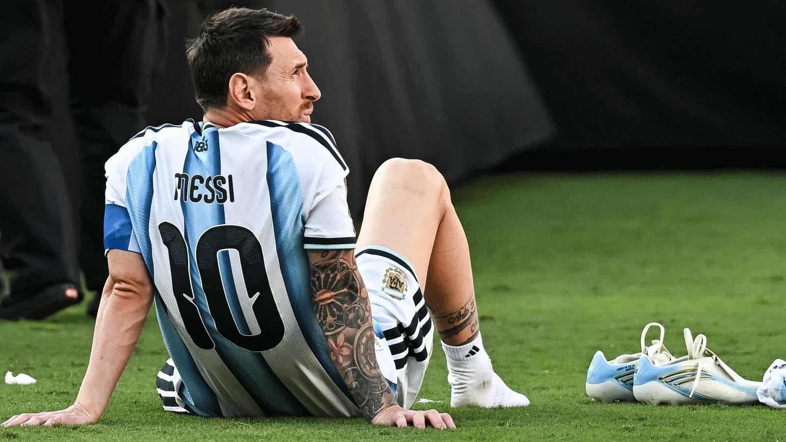 Lionel Messi bersama ayahnya Jorge Messi dalam sebuah momen di masa lalu